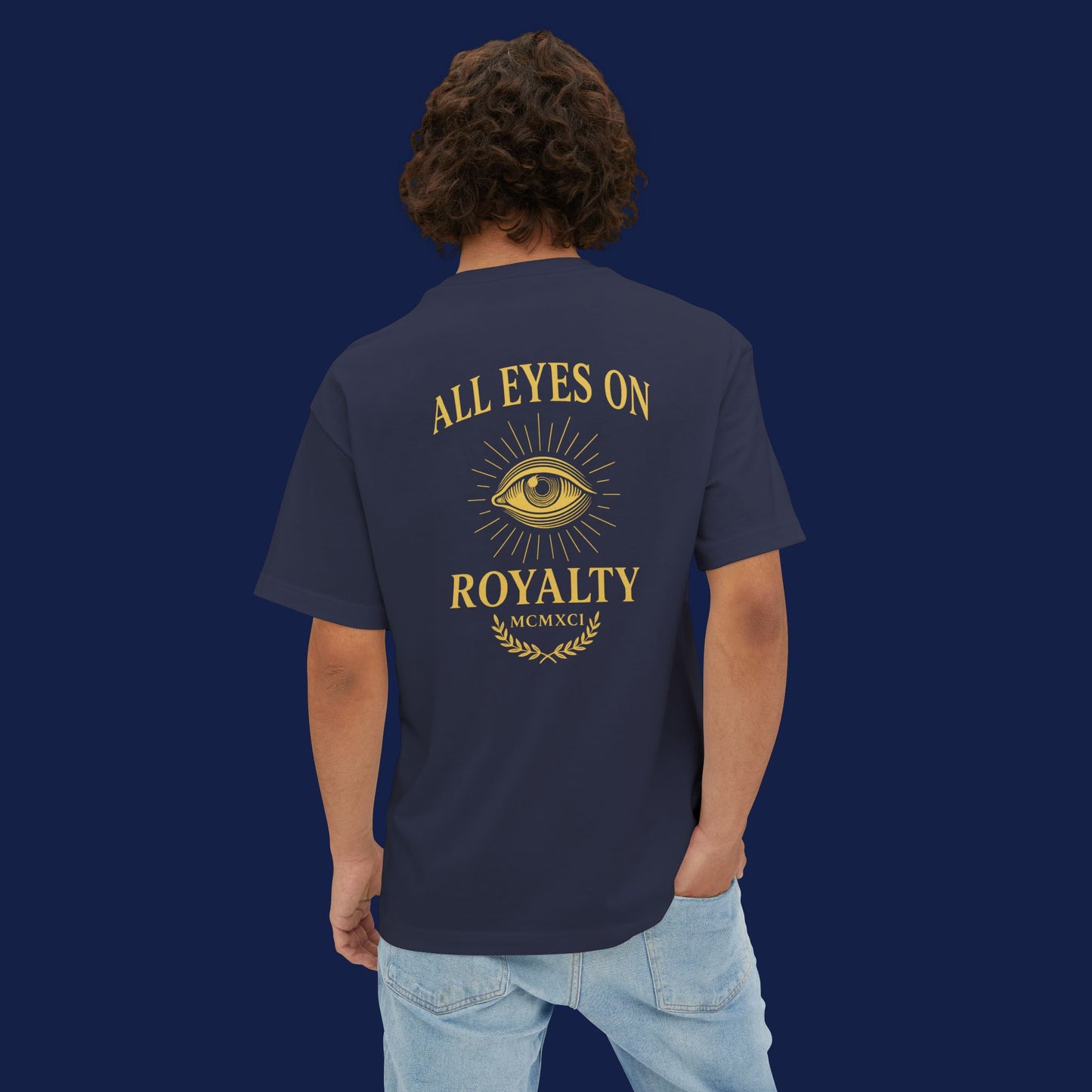 Copy of Autumn Angel Oversized Boxy Tee - Unisex Graphic T-Shirt, Casual Wear, Fall Fashion, Spiritual Gift, Streetwear