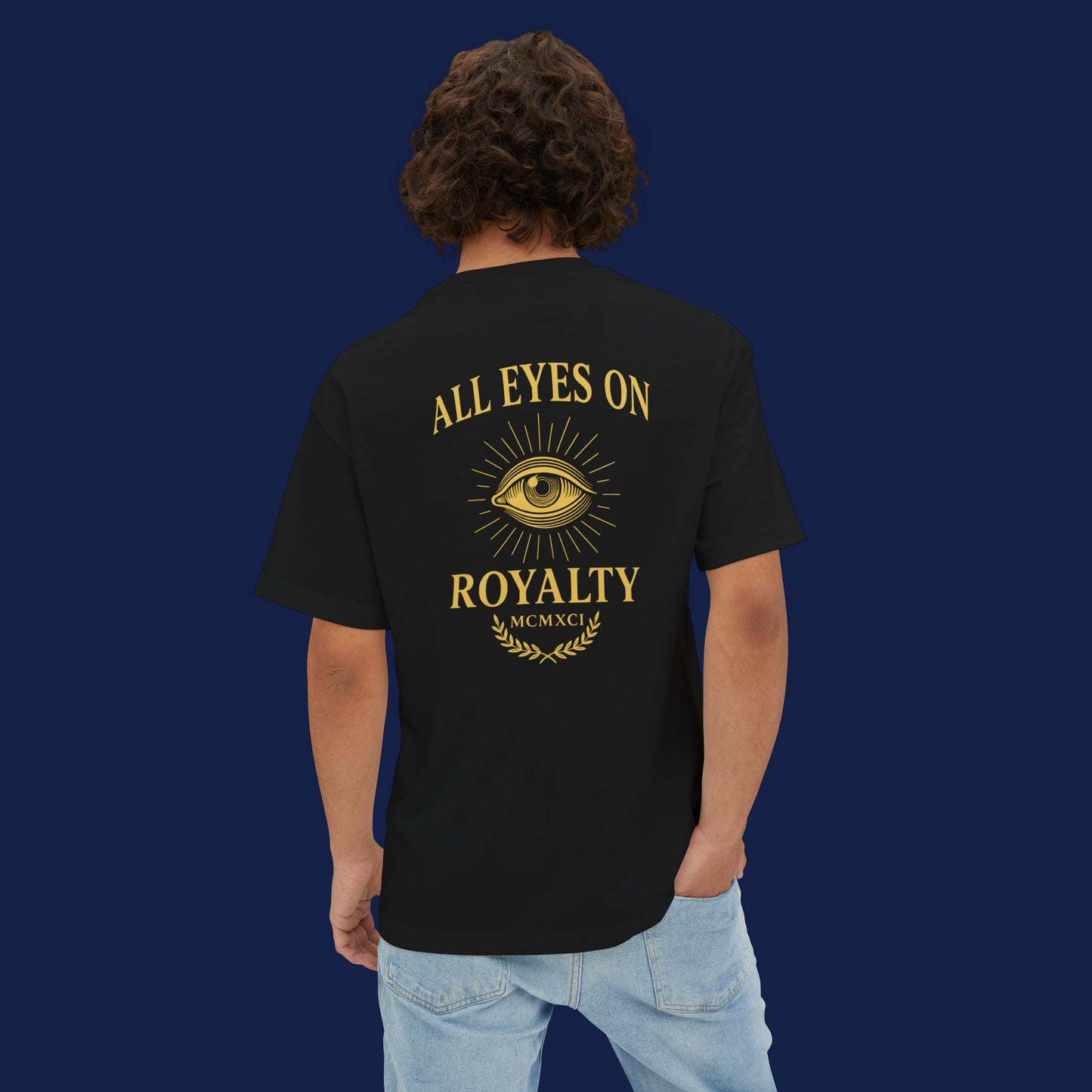 Copy of Autumn Angel Oversized Boxy Tee - Unisex Graphic T-Shirt, Casual Wear, Fall Fashion, Spiritual Gift, Streetwear