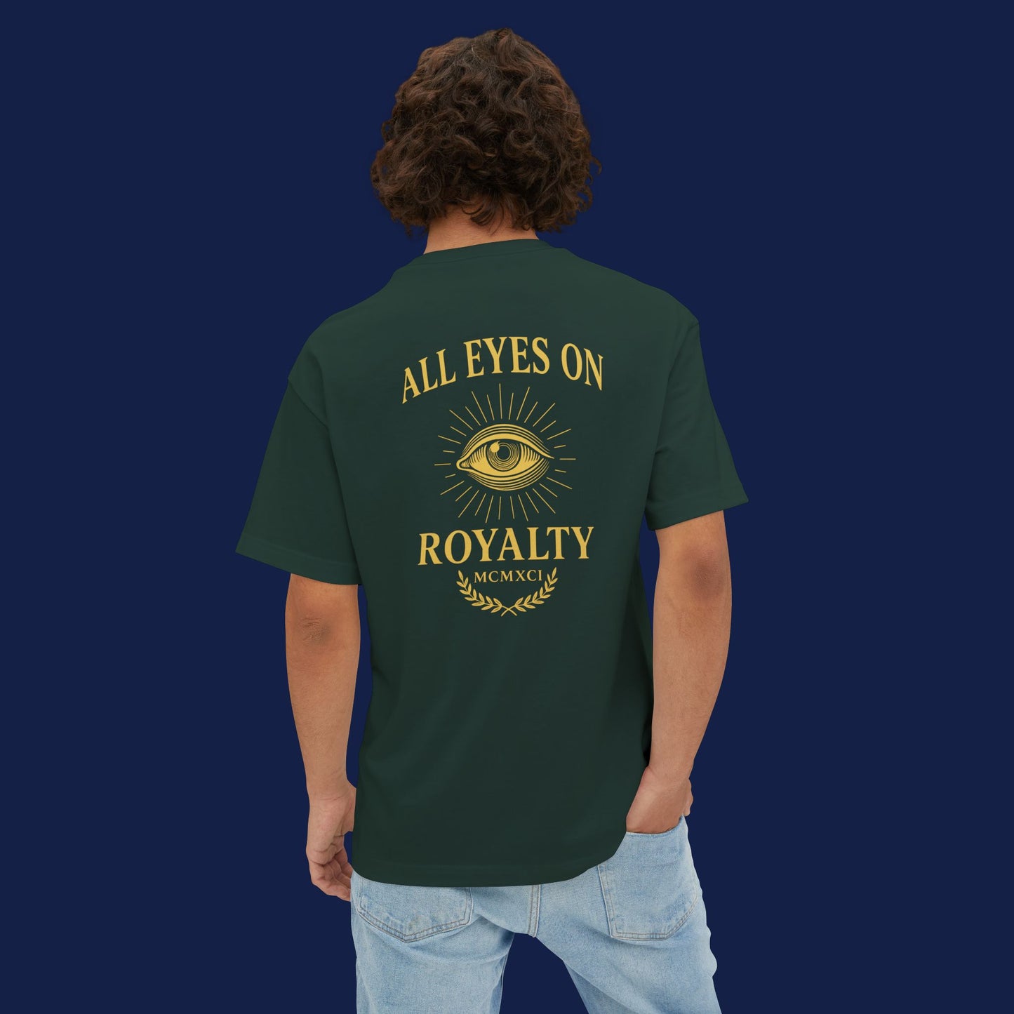 Copy of Autumn Angel Oversized Boxy Tee - Unisex Graphic T-Shirt, Casual Wear, Fall Fashion, Spiritual Gift, Streetwear