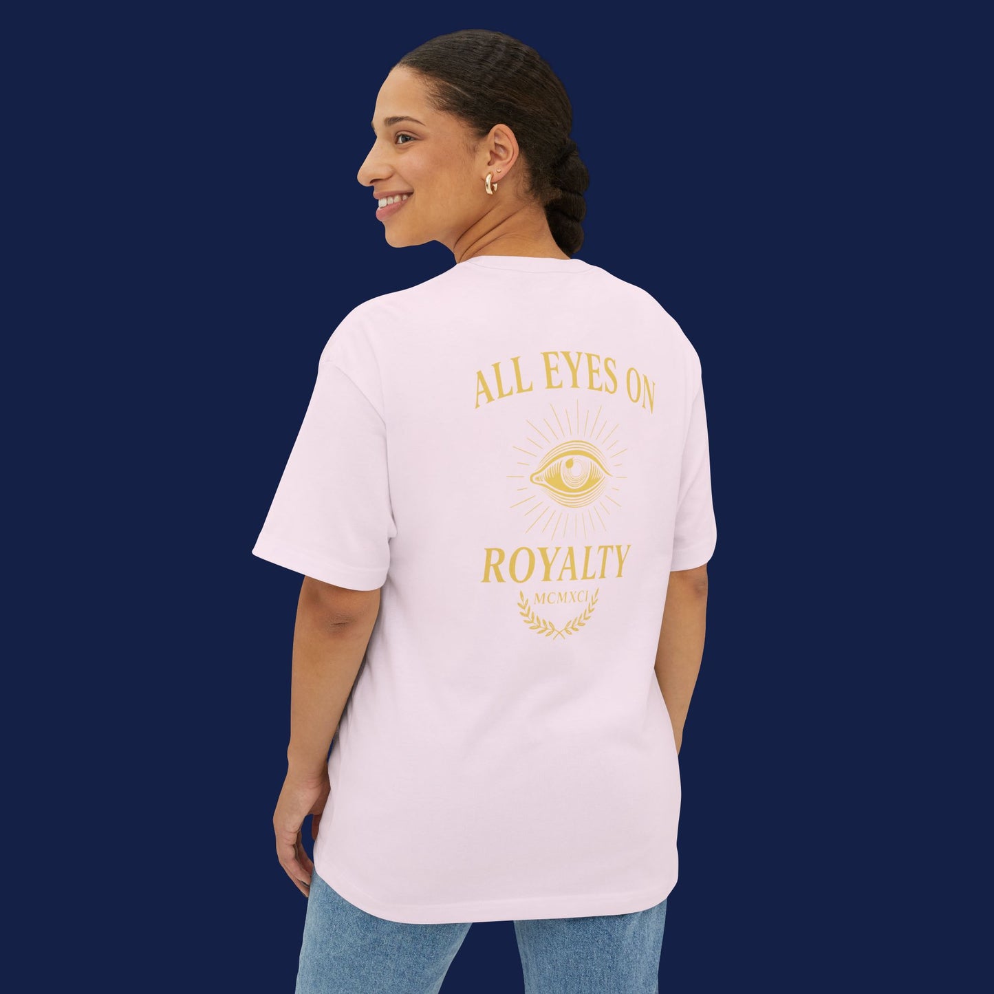 Copy of Copy of Autumn Angel Oversized Boxy Tee - Unisex Graphic T-Shirt, Casual Wear, Fall Fashion, Spiritual Gift, Streetwear