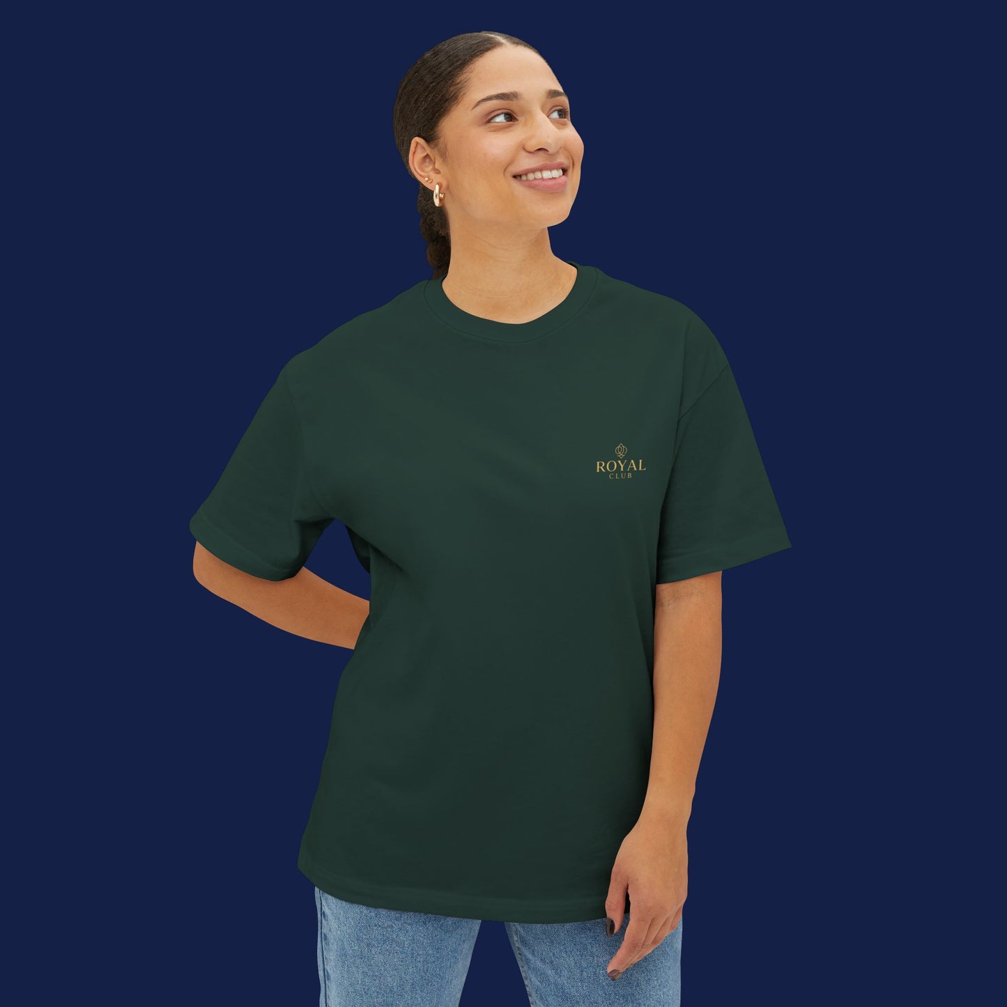 Copy of Autumn Angel Oversized Boxy Tee - Unisex Graphic T-Shirt, Casual Wear, Fall Fashion, Spiritual Gift, Streetwear