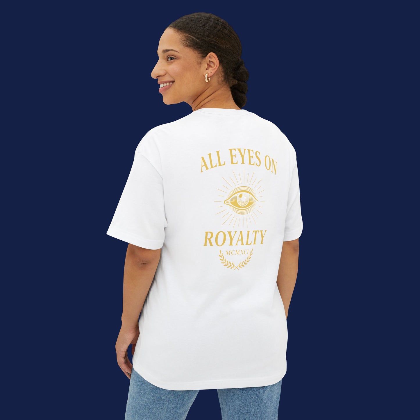 Copy of Copy of Autumn Angel Oversized Boxy Tee - Unisex Graphic T-Shirt, Casual Wear, Fall Fashion, Spiritual Gift, Streetwear